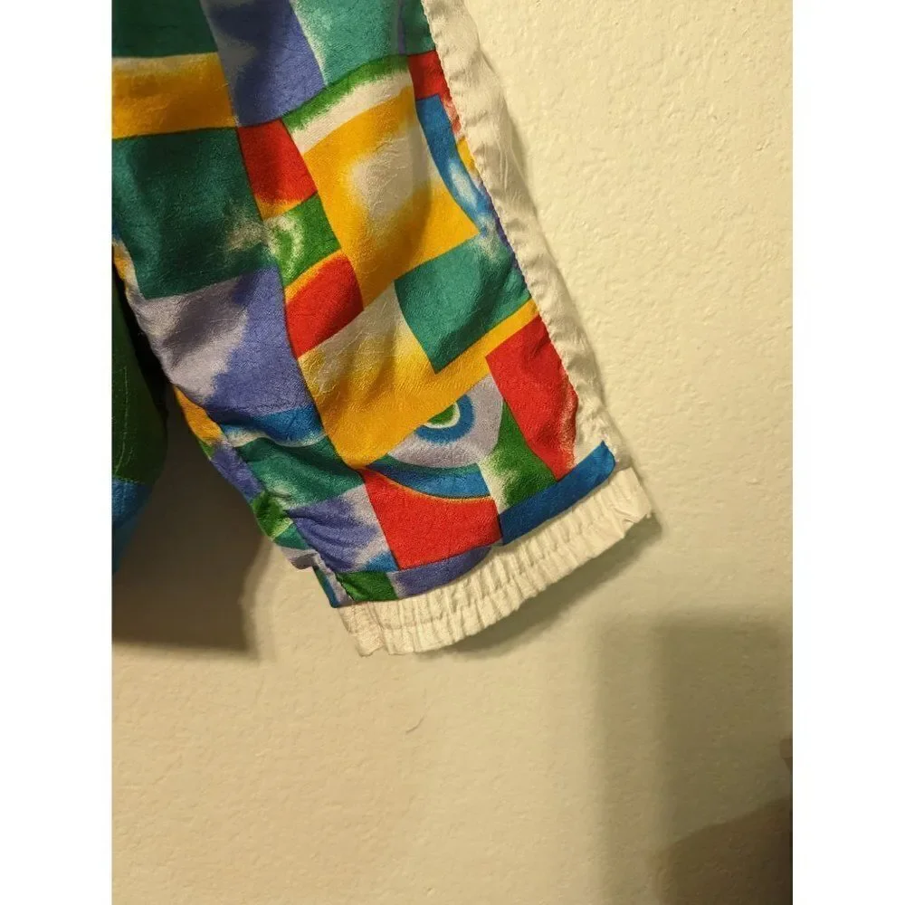 Colorful Geometric Women's Jacket - Picture 12 of 16